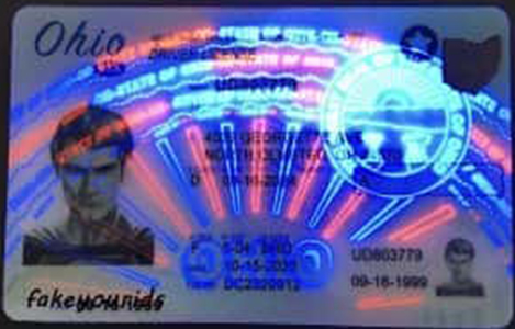Ohio forged Driver License & id