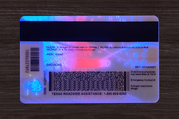 Texas ID(2025 Version)