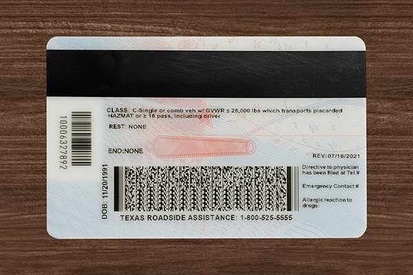 Texas ID(2025 Version)