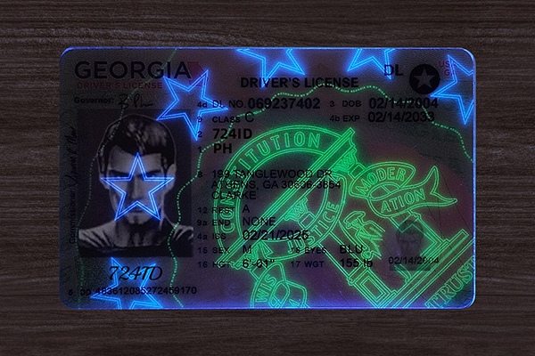 Georgia ID (2025 Version)