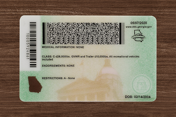 Georgia ID (2025 Version)