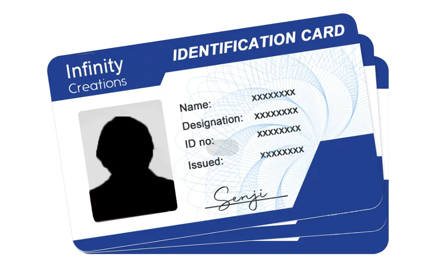 scannable card - 724ID
