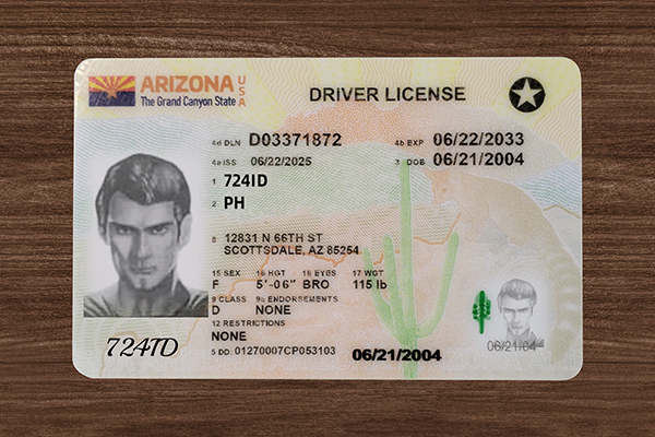 Arizona ID(2025 Version)