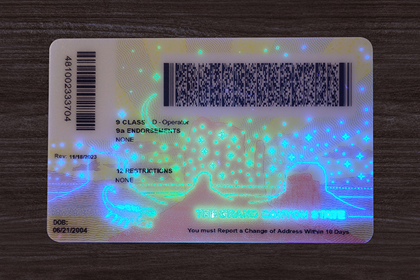 Arizona ID(2025 Version)