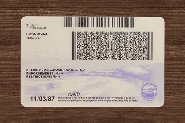 California ID (2026 version)